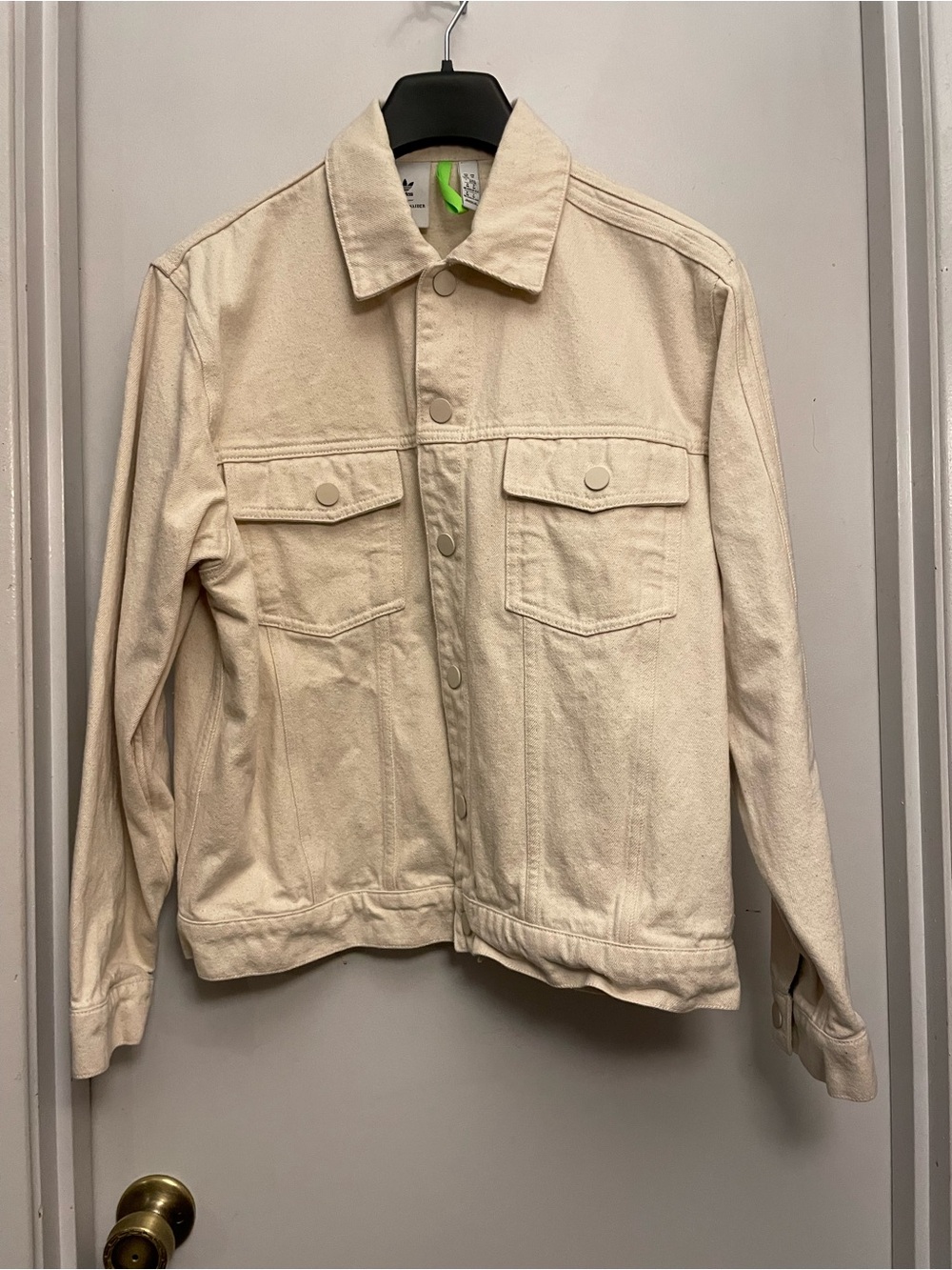 adidas Originals x Kseniaschnaider Denim Jacket Natural Denim